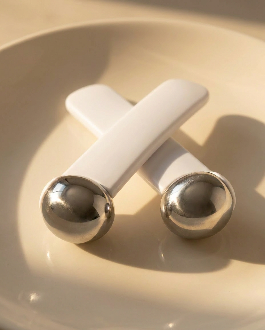 Weighted Contour Roller detail, morning light
