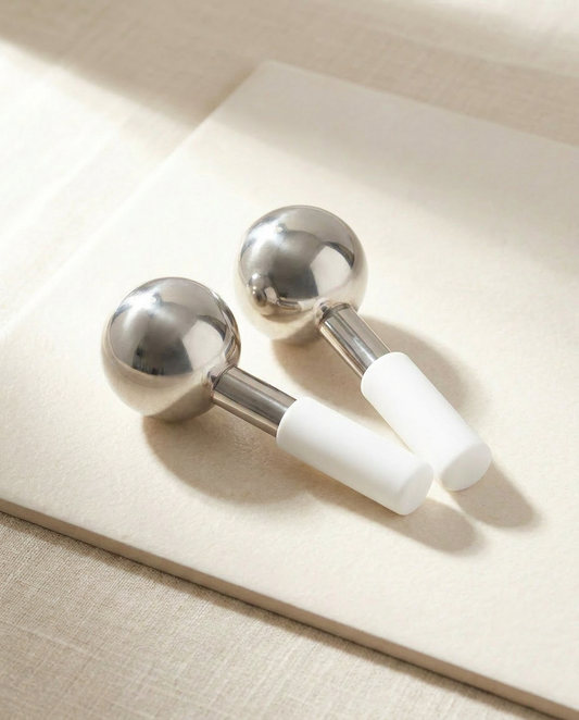 cryo ice globes detail, morning light