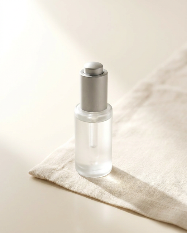Slip Face Oil, bright morning light on warm porcelain