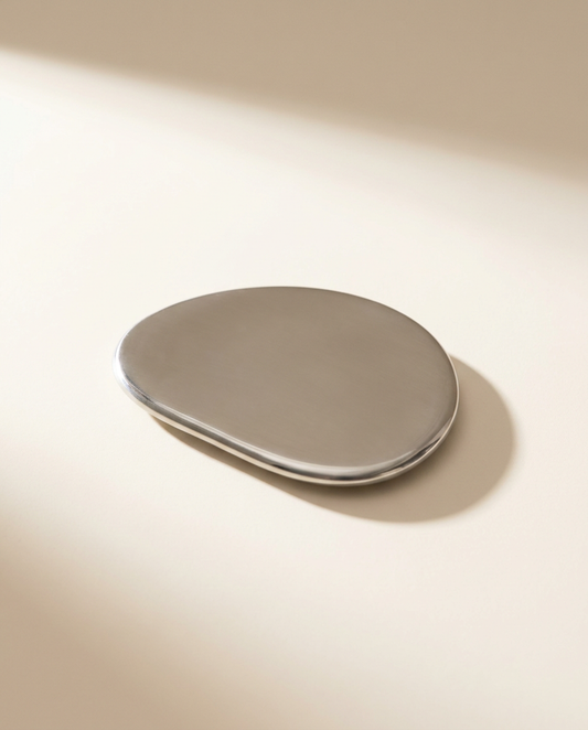Cold Plate, bright morning light on warm porcelain